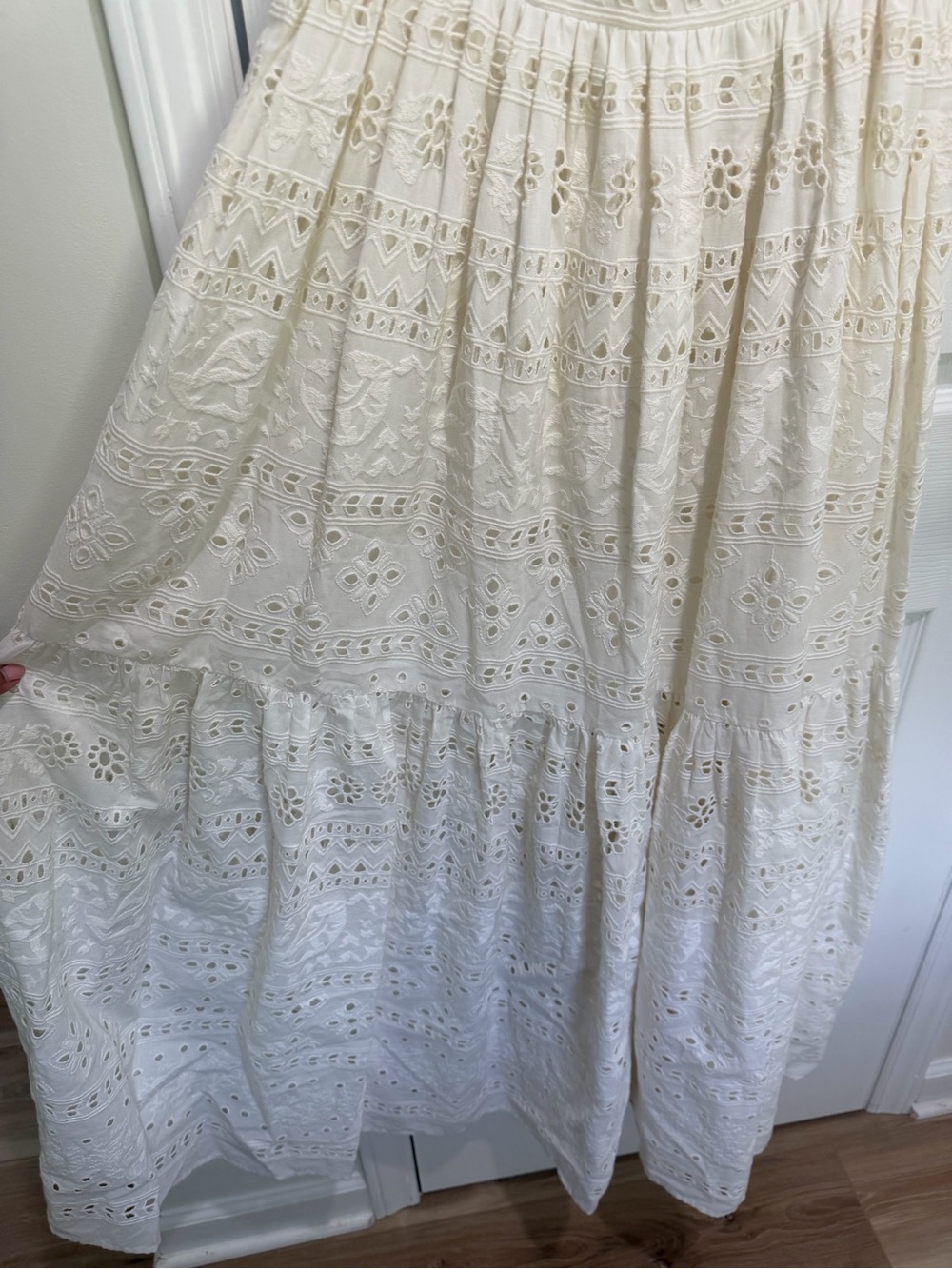 Carolina K Lola Cotton Eyelet Maxi Dress - Picture 5 of 13